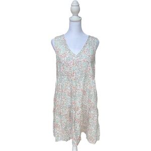 JOIE Linen Tiered Sundress Size Small